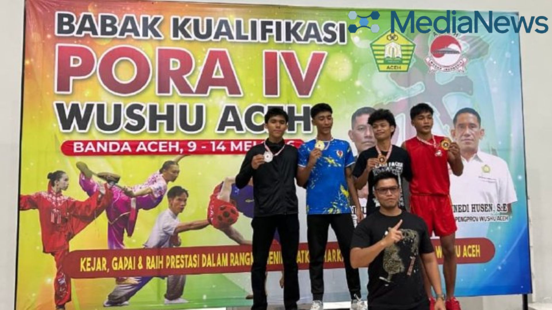 Empat Atlet Wushu Aceh Besar Lolos PORA XIV